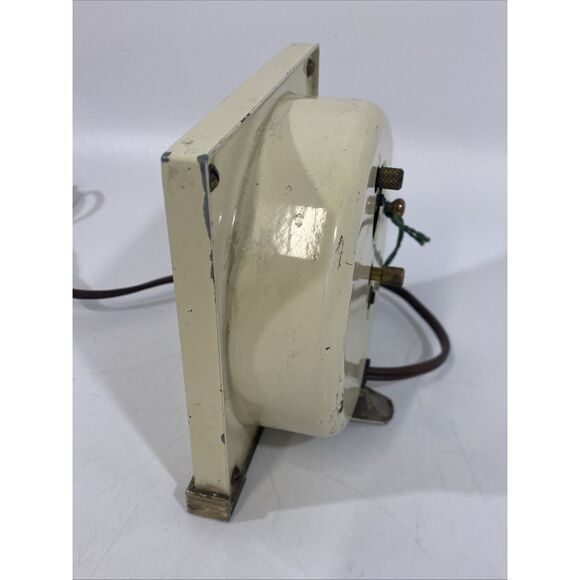 Vtg Metal Deco Logan S5-F Westclox Electric Alarm Clock Tested And Working 1940s - Picture 6 of 15